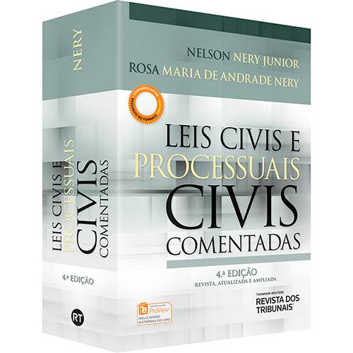 Livro - Leis Civis e Processuais Civis Comentadas