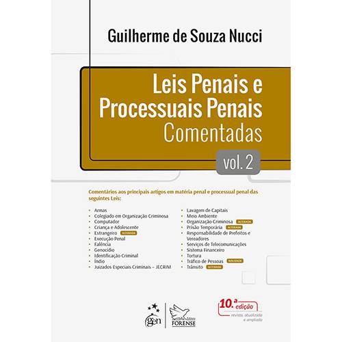 Livro - Leis Penais e Processuais Penais Comentadas 2