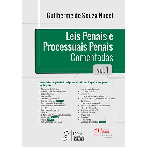 Livro - Leis Penais e Processuais Penais Comentadas