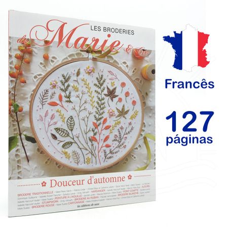 Livro Les Broderies de Marie & Cie Nº 4 - Douceur D´Automne