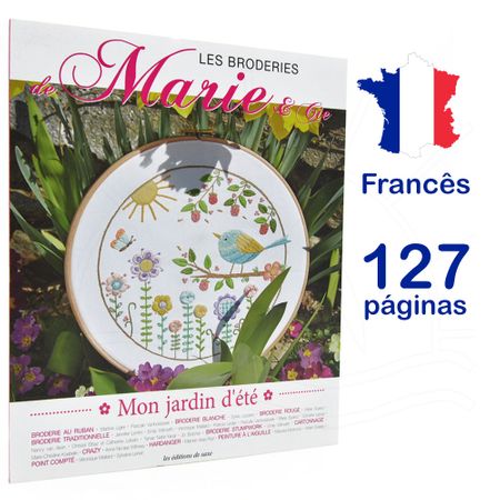 Livro Les Broderies de Marie & Cie Nº 3 - Mon Jardin D´Eté