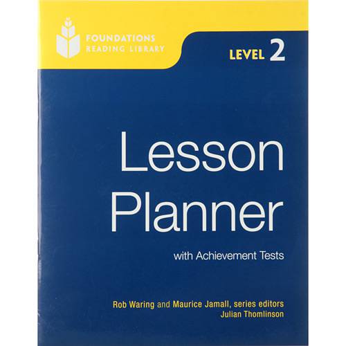Livro - Lesson Planner Level 2 - Foundations Reading Library