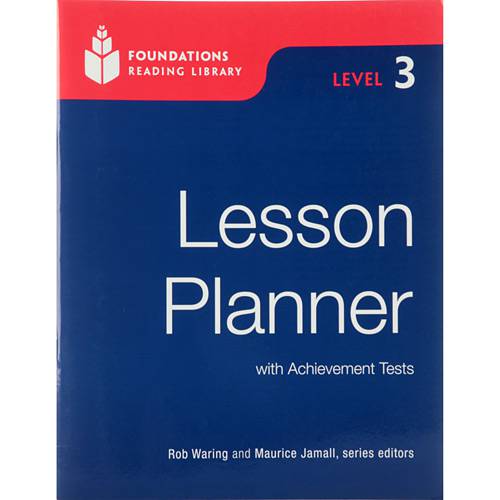 Livro - Lesson Planner (With Achievement Tests) - Foundations Reading Library