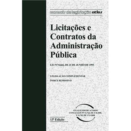 Livro - Licitações e Contratos da Administração Pública