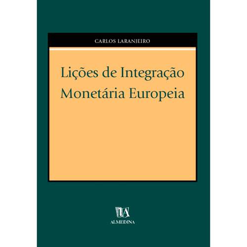 Livro - Lições de Integração Monetária Europeia