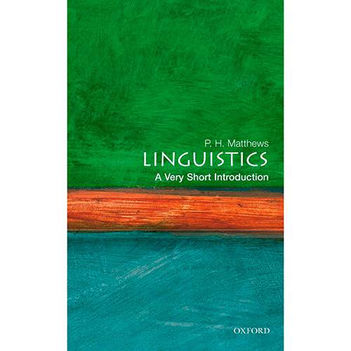 Livro - Linguistics: a Very Short Introduction