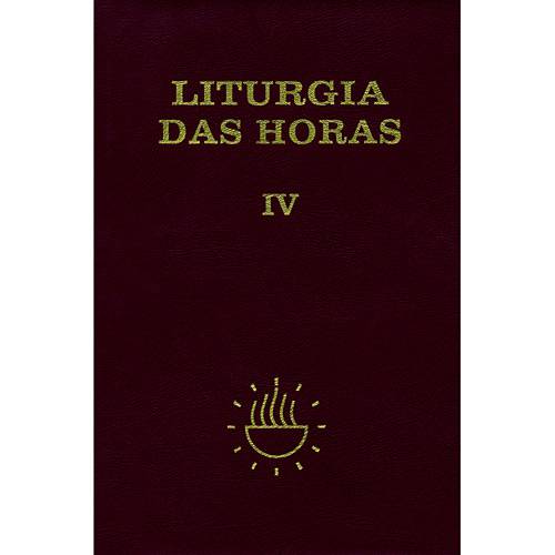 Livro - Liturgia das Horas - Vol. IV