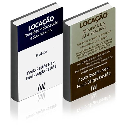 Livro - Locação - Kit com Leis 8.245 e 12.112/09