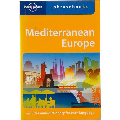 Livro - Lonely Planet Mediterranean Europe Phrasebook