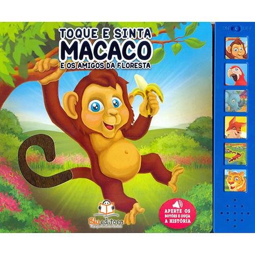 Livro - Macaco e os Amigos da Floresta