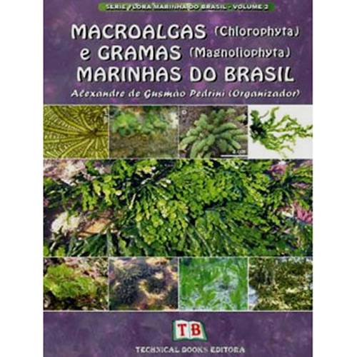 Livro - Macroalgas e Gramas Marinhas do Brasil - Série Flora Marinha do Brasil - Vol. 2