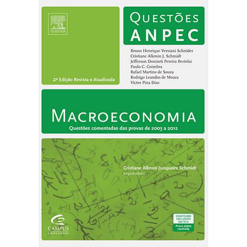Livro - Macroeconomia - Questões Anpec