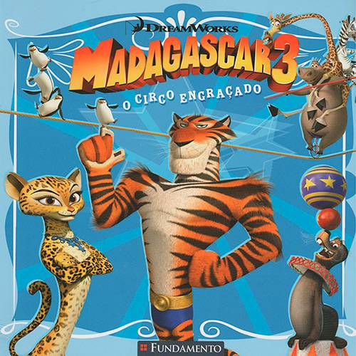 Livro - Madagascar 3
