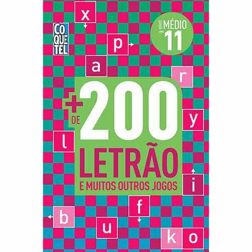 Livro - Mais de 200 Letrão e Muitos Outros Jogos