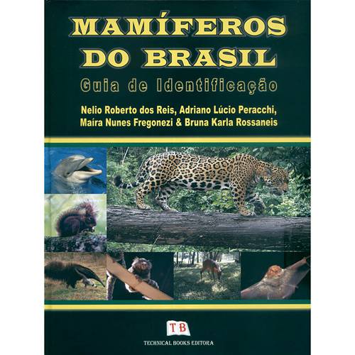 Livro - Mamiferos do Brasil - Guia de Identificação