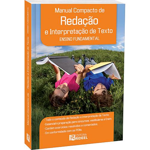 Livro - Manual Compacto de Redação e Interpretação de Texto: Ensino Fundamental