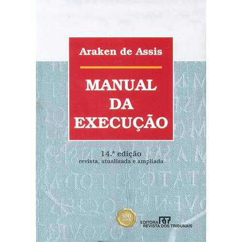 Livro - Manual da Execução