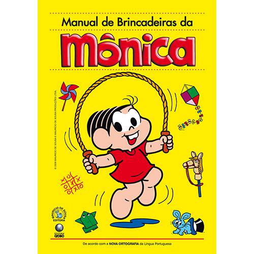 Livro - Manual de Brincadeiras da Mônica