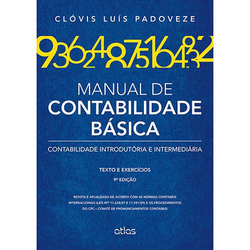 Livro - Manual de Contabilidade Básica: Contabilidade Introdutória e Intermediária