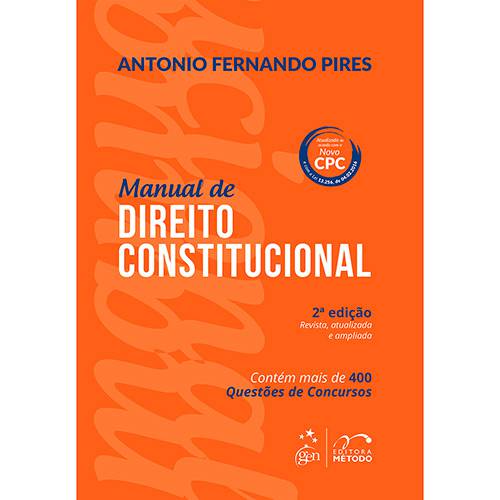 Livro - Manual de Direito Constitucional