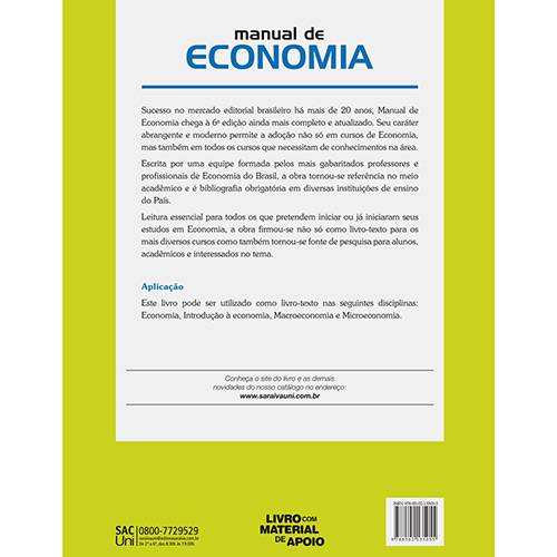 Livro - Manual de Economia