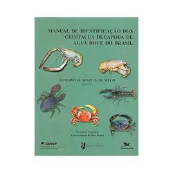 Livro - Manual de Identificação dos Crustacea Decapoda Água Doce do Brasil