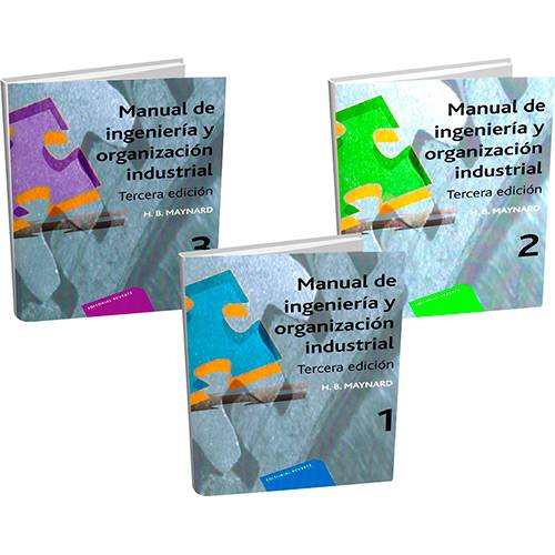 Livro - Manual de Ingeniería Y Organización Industrial (3 Vols)