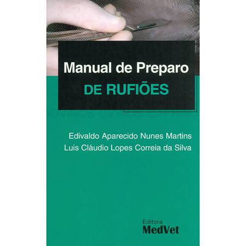 Livro - Manual de Preparo de Rufiões
