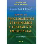 Livro - Manual de Procedimentos Veterinários e Tratamento Emergencial