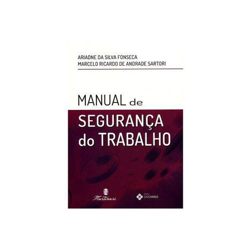 Livro - Manual de Segurança do Trabalho - Fonseca