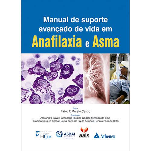 Livro - Manual de Suporte Avançado de Vida em Anafilaxia e Asma