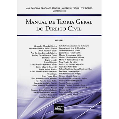 Livro - Manual DeTeoria Geral do Direito Civil