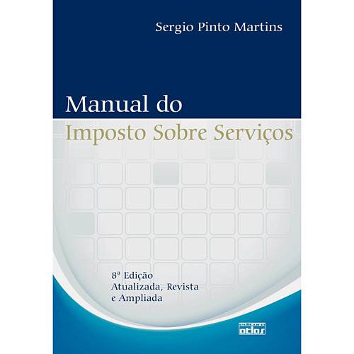 Livro - Manual do Imposto Sobre Serviços