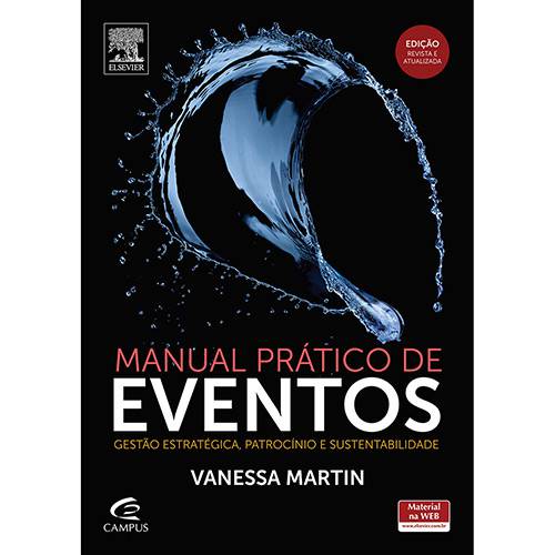 Livro - Manual Prático de Eventos: Gestão Estratégica, Patrocínio e Sustentabilidade