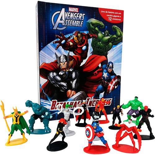 Livro - Marvel Avengers Assemble - Batalhas Incríveis
