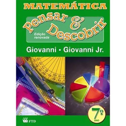 Livro - Matemática - 7ª Ano - 6ª Série - Coleção Pensar e Descobrir
