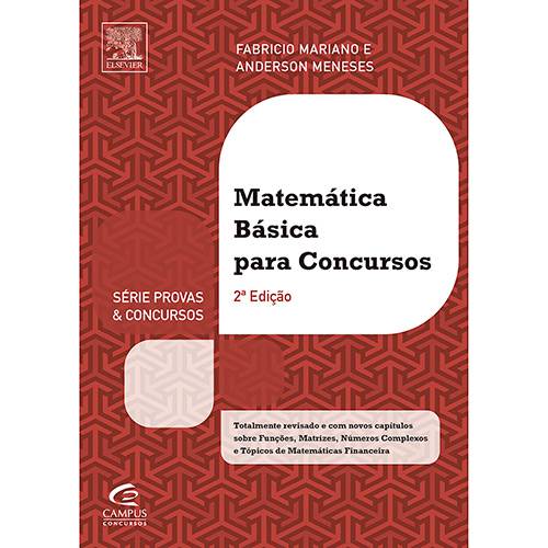 Livro - Matemática Básica para Concursos