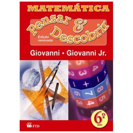 Livro: Matemática - Pensar e Descobrir - 6º Ano - Nova Edição