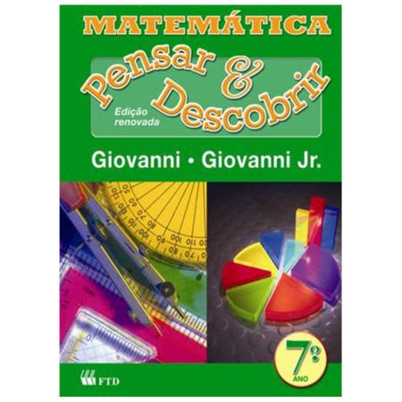 Livro: Matemática - Pensar e Descobrir - 7º Ano - Nova Edição