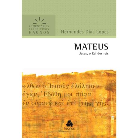 Livro Mateus Comentário Expositivo