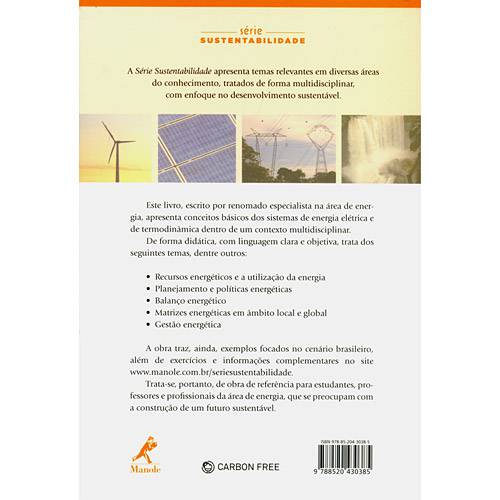 Livro - Matrizes Energéticas - Conceitos e Usos em Gestão de Planejamento - Série Sustentabilidade