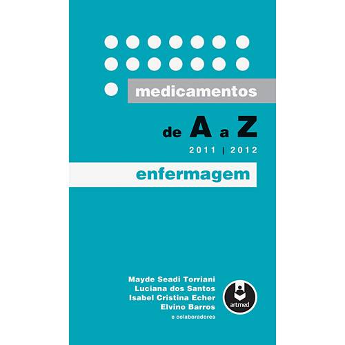 Livro - Medicamentos de a A Z - Enfermagem