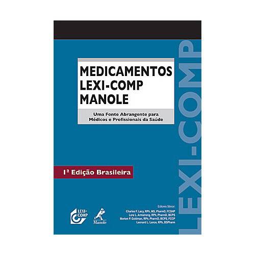 Livro - Medicamentos Lexi-Comp Manole