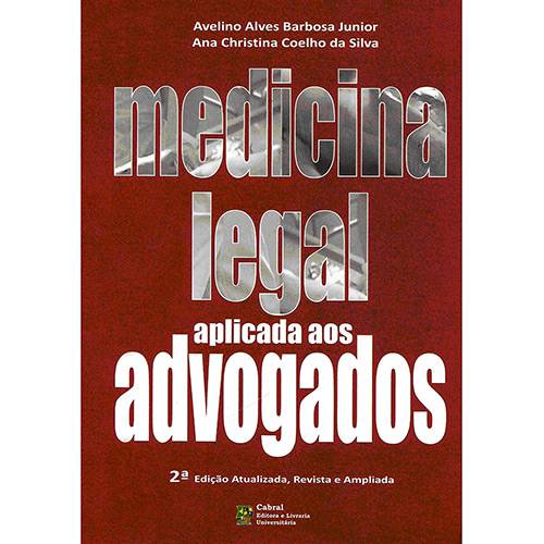 Livro - Medicina Legal Aplicada Aos Advogados