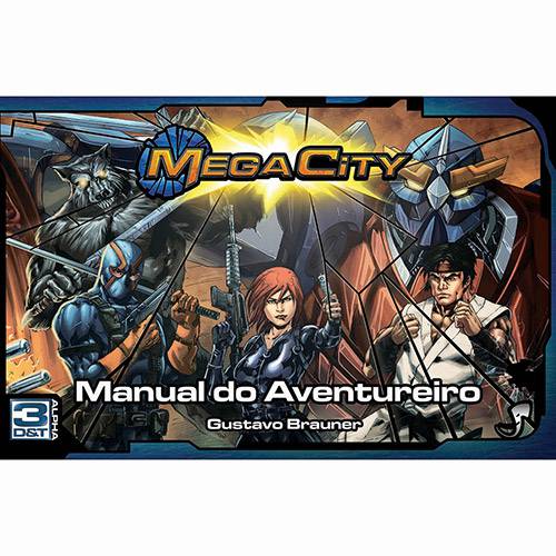 Livro - Mega City: Manual do Aventureiro