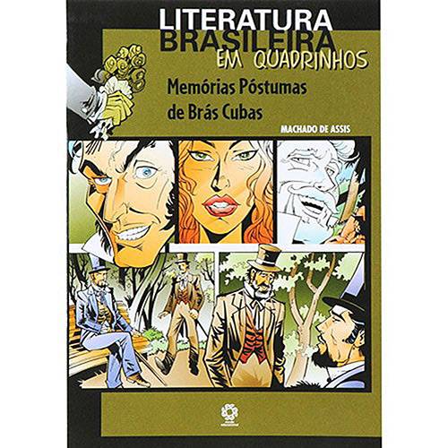 Livro - Memórias Póstumas de Brás Cubas - Coleção Literatura Brasileira em Quadrinhos