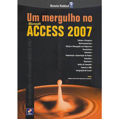 Livro - Mergulho no Microsoft Access 2007, um