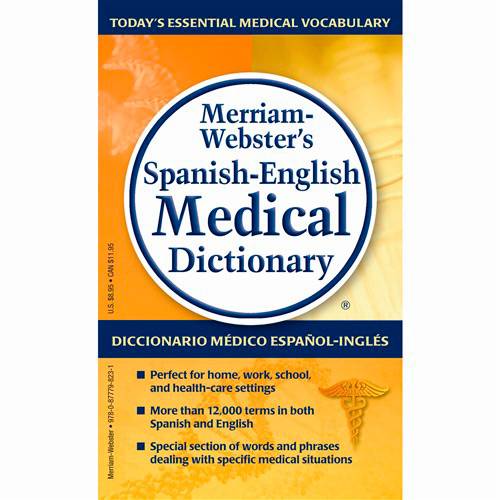 Livro - Merriam-Webster'S Spanish-English Medical Dictionary