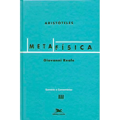 Livro - Metafísica: Sumário e Comentários - Vol. 3