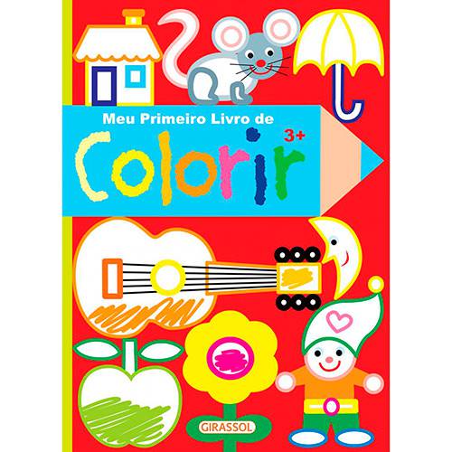 Livro - Meu Primeiro Livro de Colorir 3+